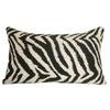 Almohada Moderna Simple Verde Oscuro Patrón Cebra Sala de Estar Sofá Almohada Hotel Habitación Modelo Mesita de Noche Almohada Grande Almohada Lumbar Venta al por Mayor