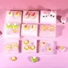 Juguetes de Comida en Miniatura: Pastel de Fresa, Donut, Pan de Chocolate - Moldes de Silicona para Manualidades Hechas a Mano y Squishy