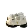 Sapatos de couro estilo academia com laço de ballet francês para mulheres, novo modelo primavera e outono 2026, sapatos Mary Jane de sola grossa, estilo japonês