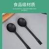 Juego de cubiertos para llevar de cuatro piezas Tortuga Dorada Negra para foodies, palillos, servilleta, palillo, cuchara, lonchera, bolsa