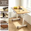 Escritorio de Computadora Móvil para Dormitorio Mesa de Noche Elevable Escritorio Sencillo para el Hogar Oficina Mesa Larga Mesa de Trabajo Escritorio para Estudiante