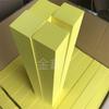 Bloques de Construcción Cuadrados de Eva de 4 cm Personalizados por el Fabricante, Lámina Redonda de Eva, Pilares Limpiadores de Tuberías de Colores de Eva Amarilla