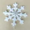 Copos de Nieve de Espuma, Suministros Navideños, Decoraciones de Escena, Decoraciones Festivas de Navidad, Accesorios para Árbol de Navidad, Copos de Nieve Colgantes