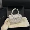 Bolsa de axila única e estilosa para mulheres, novo modelo de verão 2026, bolsa de ombro com laço, bolsa de mão moderna e fashion