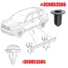 Adequado para Volkswagen Jetta, Magotan, Tiguan, Sagitar, Arcos das Rodas, Proteções de Carroceria, Grampos, Soleiras, Grampos de Plástico de Nylon