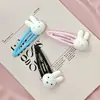 Pinza para el pelo de conejo Miffy linda para niños, pinza lateral de dibujos animados, pinza BB, suave, linda, estilo japonés, pinza para el pelo de conejo, pinza lateral para el flequillo, accesorio para el pelo