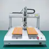 Atornilladora automática de bloqueo automático tipo succión alimentación automática de tornillos cabezal doble doble estación fabricante Foshan