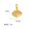Colgante de Oro Circonita Gota de Aceite Colgante Pulsera Moda Accesorios para Mujer Fiesta Celebración Luna Cielo Estrellado Joyería