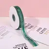 Cinta de 1 cm para embalaje de flores, material de embalaje para ramo, regalo de bricolaje, decoración de regalo, cinta de hilo bronceador, venta al por mayor