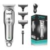 Aparador de Pelos VGR Máquina de Cortar Cabelo Profissional Sem Fio Máquina de Cortar Cabelo Elétrica Máquina de Corte Zero Aparador para Homens V-071