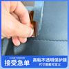 Película protectora para chip de producto electrónico de 0.1 mm con dedo de oro, material PET de alta adhesividad, resistente a altas temperaturas, adhesivo fácil de rasgar