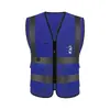Chalecos de Seguridad Reflectantes para Sitios de Construcción, Saneamiento de Edificios, Tráfico, Jardinería y Trabajo; Chalecos Reflectantes Fluorescentes; Fabricante de Ropa Reflectante