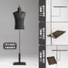 Tienda de ropa, modelo de utilería, plataforma de cuerpo completo para hombre, traje de media longitud, vestido, escaparate, maniquí falso, percha de exhibición