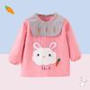 Falda de Princesa Gruesa para Niña de Otoño e Invierno, Babero para Comer de Bebé, Babero Infantil, Ropa Exterior, Delantal Lindo Impermeable y Anti-Suciedad