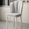 Cadeira de jantar nórdica para casa moderna minimalista com encosto cadeira de luxo leve para restaurante assento macio cadeira para mesa de jantar de hotel banqueta para escrivaninha