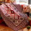 Manta de sofá multifuncional de doble cara estilo bohemio funda de sofá tela para sofá manta de cama mantel vintage manta de picnic estilo étnico