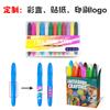 Juego de crayones lavables de 12 y 24 colores para pintar la piel, de producción de fábrica, para Halloween