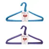 Cabide para roupas atacado de fábrica espessado antiderrapante doméstico adulto cabide de plástico para roupas cabide de roupas 10 suportes para roupas