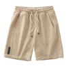 Calças curtas masculinas estilo Hong Kong, da moda, da moda, para o verão, soltas e preguiçosas, casuais, para jovens, populares, retas, esportivas
