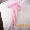 Estilo universitário fita de mão fita renda jk uniforme gravata borboleta colarinho corda estudante vela terno colarinho corda