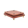 Base da Bandeja do Alto-falante, Placa Absorvente de Choque e Antivibração, Suporte de Chão para Subwoofer de Áudio, Placa de Divisão, Almofada Absorvente de Choque para a Unidade Principal