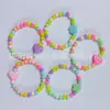 Juguetes para niños, joyería para niños, pulsera de perlas, una variedad mixta, diámetro de 6 mm perforada