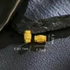 Cuentas Cilíndricas con Patrón de Oliva Estilo Antiguo Chapadas en Oro Plata 925 Accesorios para Pulsera Collar DIY Diseño Original Cuentas Espaciadoras Accesorios