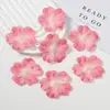 Novas pétalas artificiais de flor de cerejeira, flor artificial única, acessórios para arranjos florais, decoração de casamento, cabeça de flor para artesanato DIY