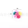 Accesorios de flores hechas a mano estilo coreano para manualidades, juguete para el hogar, material para bufandas y ropa, flor de cinco pétalos de cuatro colores