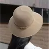 Chapéu de pescador, chapéu de sol para primavera e verão, chapéu de sol feminino estiloso e versátil, novo chapéu bucket estiloso com fivela de couro