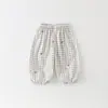 Pantalones de Verano Nuevos Estilo Coreano a Prueba de Mosquitos para Bebés Niños y Niñas, Pantalones tipo Linterna Delgados, Pantalones Jogger Holgados para Bebés y Niños Pequeños, Clase A