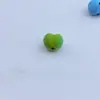 Turquesa Magnesita Coração de Pêssego Superfície Fosca Tamanho Pequeno Acessório de Artesanato Acessório para Pulseira DIY E13