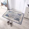 Felpudo nórdico transfronterizo para entrada, terciopelo de cristal, resistente a la suciedad y al desgaste, absorbente y lavable, felpudo para entrada de casa