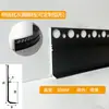 Rodapié Empotrado de Aleación de Aluminio con Yeso Pre-Empotrado, Zoclo de Piso en Forma de L, Rodapié Metálico Empotrado Invisible Oculto en Forma de H