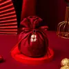 Bolsas de Terciopelo para Dulces de Boda, Dulces de Boda Xiaohongshu, Cajas de Dulces para Bodas, Bolsas Creativas de Dulces para Cumpleaños y Luna Llena