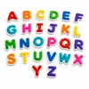 Imanes de Goma Suave de PVC Personalizados de Dibujos Animados 3D 26 Alfabetos Ingleses Materiales Didácticos Pegatinas para Pizarra Blanca Imanes Magnéticos para Refrigerador