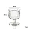 Vasos para Bebidas de Lujo Ligero con Base Baja, Vasos Grabados para Licores, Vasos para Jugos, Vasos de Vidrio, Vasos Retro para Bebidas, Vasos para Brandy al por Mayor
