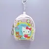 Mochila Mini de Dibujos Animados Billetera para Monedas Bolsa de Monedas Estilo Mini Mochila Escolar Colgante para Llaves