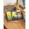 Estante para Té Estantería de Almacenamiento Gabinete de Almacenamiento de Té de Múltiples Niveles Estante Pequeño Antiguo para Sala de Estar Estante de Almacenamiento para Sala de Té Gabinete de Exhibición de Té