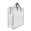 Bolsas de Embalaje Transparentes Laminadas de PP en Stock para Ropa de Mudanza, Bolsas de Almacenamiento a Prueba de Humedad y Polvo, Bolsas de Almacenamiento Tejidas