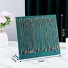 Tablero de Exhibición de Aretes y Clavos de Terciopelo en Stock Estante de Almacenamiento de Collares y Pulseras Estante Creativo para Joyería Puesto de Accesorios Estante para Transmisiones en Vivo