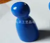 Juego de rompecabezas de colores piezas de ajedrez humanoides de madera damas de madera ajedrez volador al por mayor decoración de juego de mesa de madera DIY