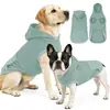 Nueva ropa transfronteriza para mascotas: sudadera con capucha para perro, chaleco con capucha, capa para exteriores, suave y cómoda, en stock y se envía directamente desde el fabricante