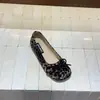 Zapatos para mujer de estilo coreano, suaves y únicos, con lazo de estampado de leopardo, modelo nuevo 2026, zapatos de abuela de suela blanda, zapatos de ballet, mocasines para el trabajo