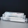 Venda Direta de Fábrica Palitos Transparentes, Colheres, Pasta de Dente, Escova de Dente, Caixa de Armazenamento de Talheres de Viagem Espessa Conveniente com Tampa