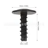 Adecuado para Tornillos de Guardabarros de Coche Volkswagen Audi, Tornillos de Clip de Guardabarros Interior M5*16 Sujetadores