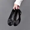 Nuevos Zapatos Planos Cómodos con Lazo y Punta Redonda Baja para Mujer, Piel Suave, Elegante Acabado Mate, Tacón Grueso, Mocasines de Suela Suave