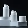 Botella de Loción al Vacío de Material PP de 15 ml con Tapa Flip-Top, Botella de Presión al Vacío Rellenable para Envases Cosméticos de 30 ml