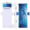 Suministro Transfronterizo Amazon Wish Cubierta de Microfibra para Silla de Playa Silla Lounge Moda Toalla de Playa Bolsa Serie Delfín