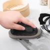 Escova de limpeza de cozinha Doméstica Magic Washer Emery Scrubbing Cloth Washing Bowl Lavadora de esponja com alça Emery Sponge Washer